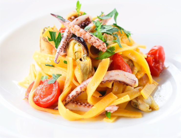 リストランテモトムラのこだわりの手打ちパスタ